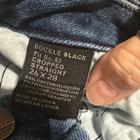 Buckle Women's Light Blue Boyfriend Jeans - Picture 5 of 5